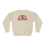 Rainbow Christmas Unisex NuBlend® Crewneck Sweatshirt (Jerzees)