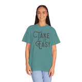 Take it Easy Unisex Garment-Dyed T-shirt