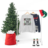 Merry and Bright Unisex Heavy Blend™ Crewneck Sweatshirt