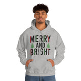 Merry and Bright Unisex Heavy Blend™ Hooded Sweatshirt