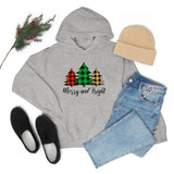 Merry and Bright Trees Unisex Heavy Blend™ Hooded Sweatshirt