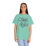 Take it Easy Unisex Garment-Dyed T-shirt