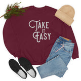 Take it Easy Unisex Heavy Blend™ Crewneck Sweatshirt