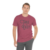 Take it Easy Unisex Jersey Short Sleeve Tee