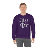 Take it Easy Unisex Heavy Blend™ Crewneck Sweatshirt