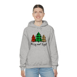 Merry and Bright Trees Unisex Heavy Blend™ Hooded Sweatshirt