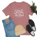 Flip Flops Unisex Jersey Short Sleeve Tee (Bella+Canvas)