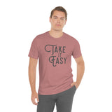 Take it Easy Unisex Jersey Short Sleeve Tee