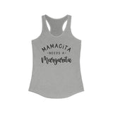 Mamacita Needs a Margarita Women's Ideal Racerback Tank (Next Level)