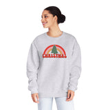 Rainbow Christmas Unisex NuBlend® Crewneck Sweatshirt (Jerzees)