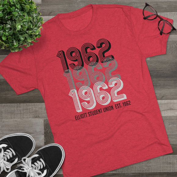 1962 Next Level 6010 Unisex Tri-Blend Crew Tee