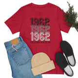 1962 Unisex Jersey Short Sleeve Tee (Bella+Canvas)