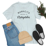 Mamacita Needs a Margarita Unisex Jersey Short Sleeve Tee (Bella+Canvas)