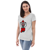 Women’s recycled v-neck t-shirt